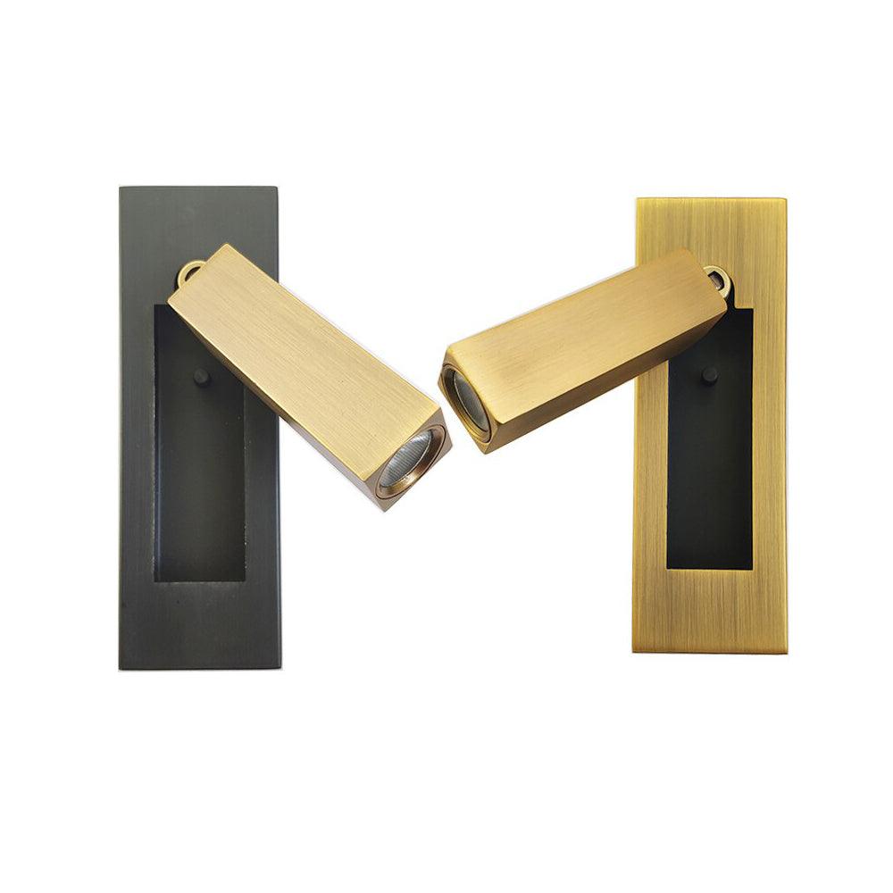 Wall Lamp with Flexible Reading Light – Elegant LED Night Lamp