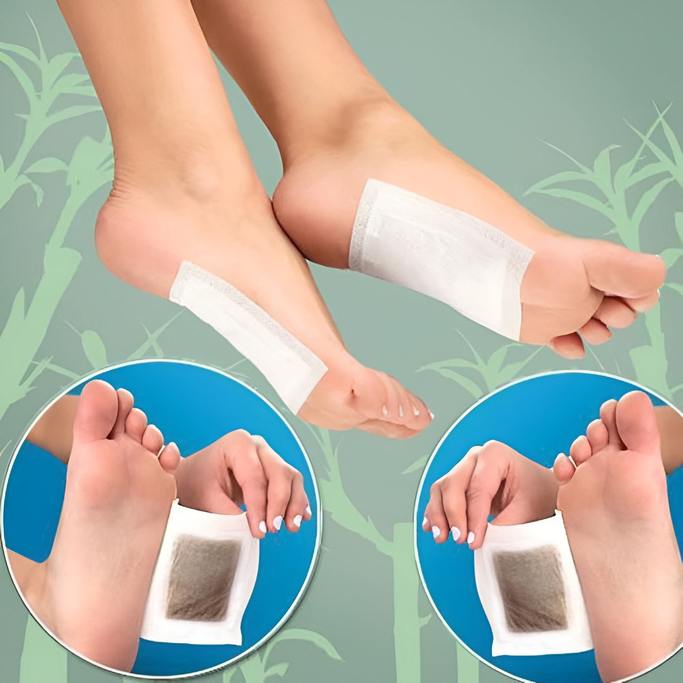 Revitalizing Foot Patches for Natural Detoxification