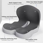 KomfortPlus Sitzpolster – Ergonomisches Kissen für entspanntes Sitzen
