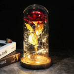 Ewige Rose mit Licht | Ein Unvergängliches Geschenk der Wärme und Liebe