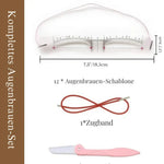 BrowMaster™ Eyebrow Set – Perfect, Symmetrical Eyebrows in an Instant