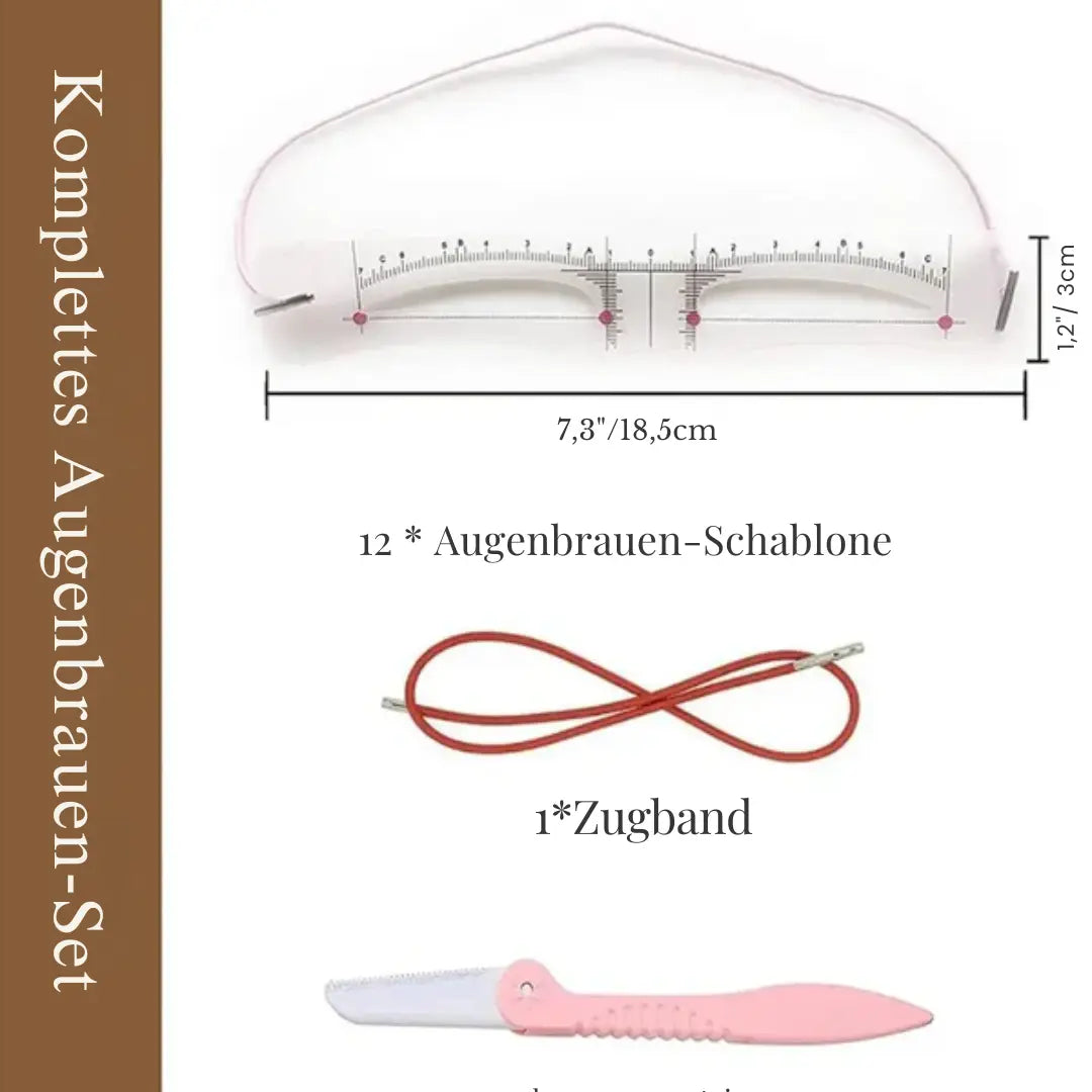 BrowMaster™ Eyebrow Set – Perfect, Symmetrical Eyebrows in an Instant