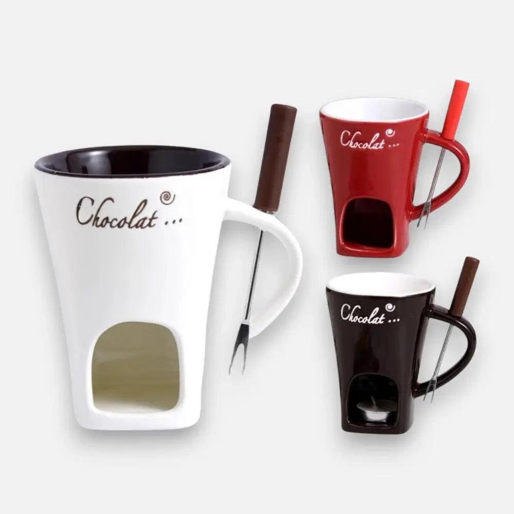 Elegant Chocolate Fondue Mug – For Unforgettable Moments of Indulgence