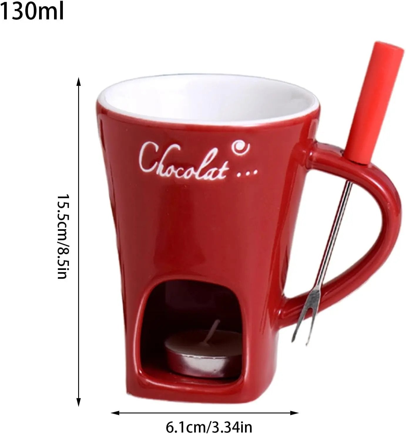 Elegant Chocolate Fondue Mug – For Unforgettable Moments of Indulgence