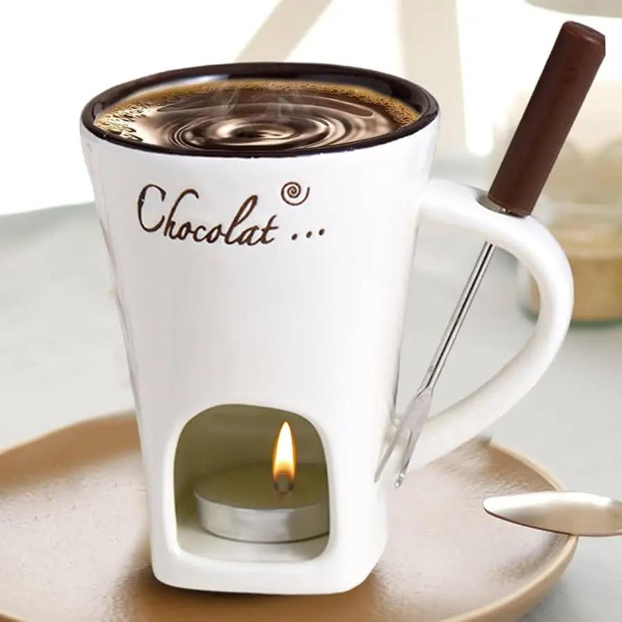 Elegant Chocolate Fondue Mug – For Unforgettable Moments of Indulgence
