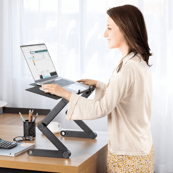 Ergonomischer Laptopständer – Höhenverstellbar für optimales Arbeiten