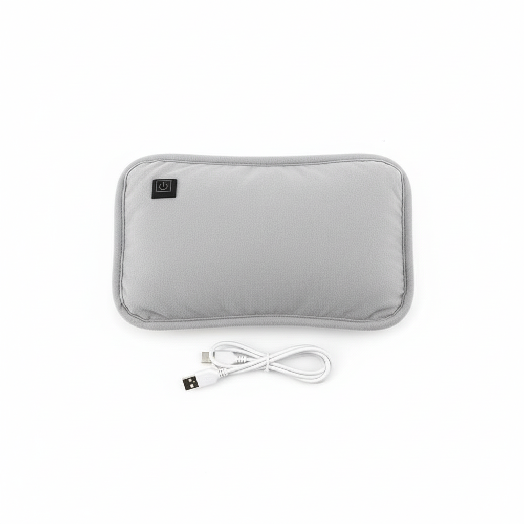 Portable Heating Pad | USB Rechargeable | 3 Heat Settings | Ergonomic Abdominal & Back Warmer | With Automatic Shut-Off