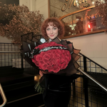 Eternal Glitter Rose | Handmade Artificial Flower for Any Occasion | Sparkling Decoration | Stylish Gift Set for Special Moments | Easy Care & Durable