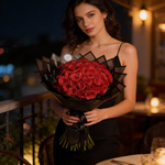 Eternal Glitter Rose | Handmade Artificial Flower for Any Occasion | Sparkling Decoration | Stylish Gift Set for Special Moments | Easy Care & Durable