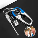 Creative stainless steel keyring