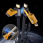 4-in-1 Schnellladekabel 65W PD