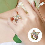 Ring with Butterfly Blossom