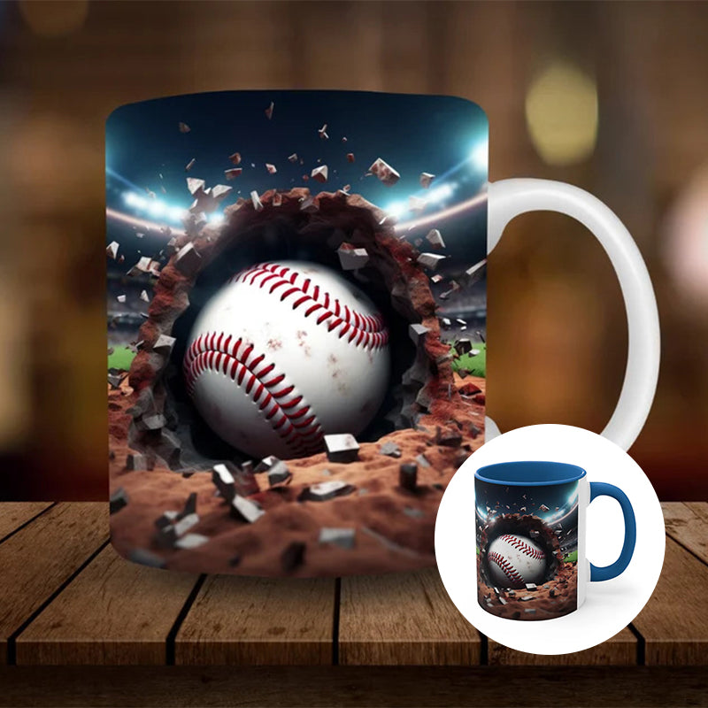 Cup with ball pattern