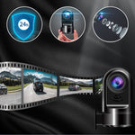 Kompakte HD Dashcam mit 360° Schwenkfunktion