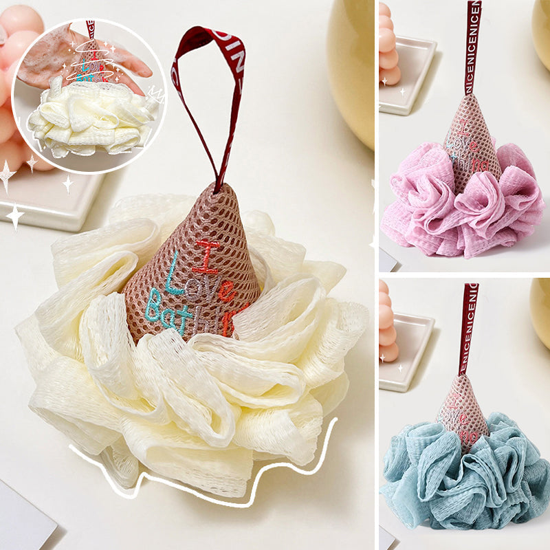 Bath Bomb Sweet Ice Cream Scrub Towel