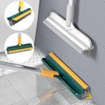 2-in-1 Floor Cleaning Brush with Scrubber
