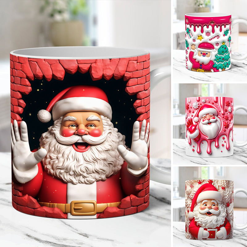 3D Luftige Weihnachtsbecherumhüllung