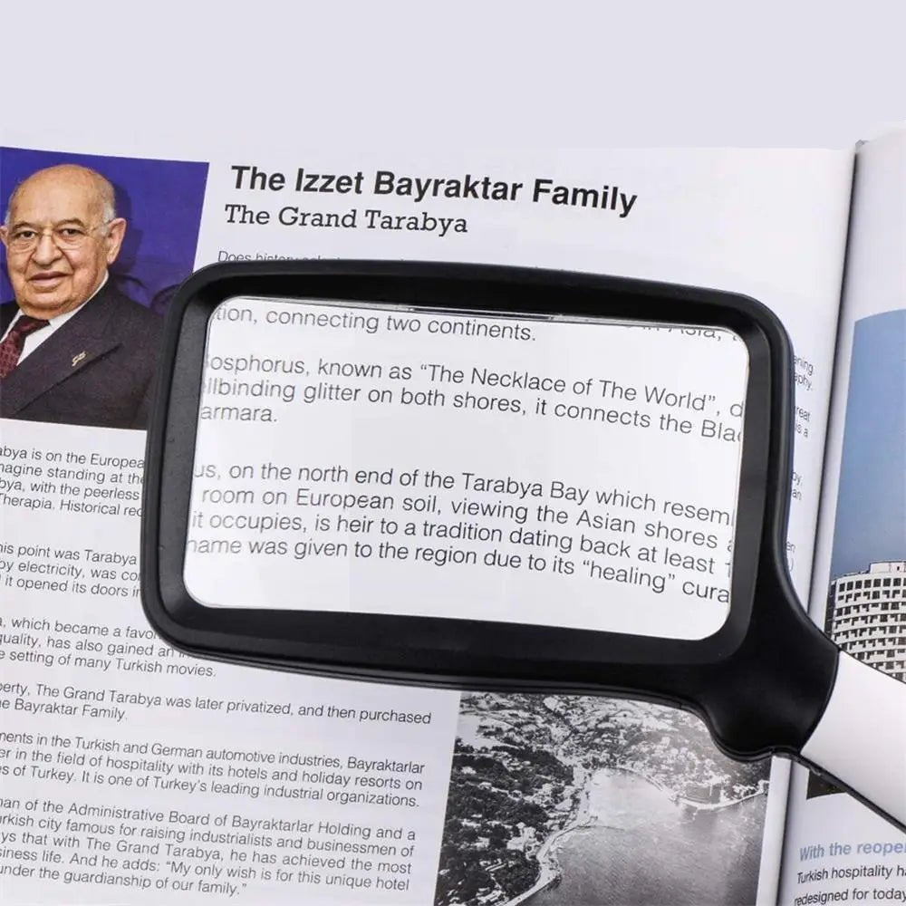 LED Taschenlupe – Lesen Sie mühelos feinen Text
