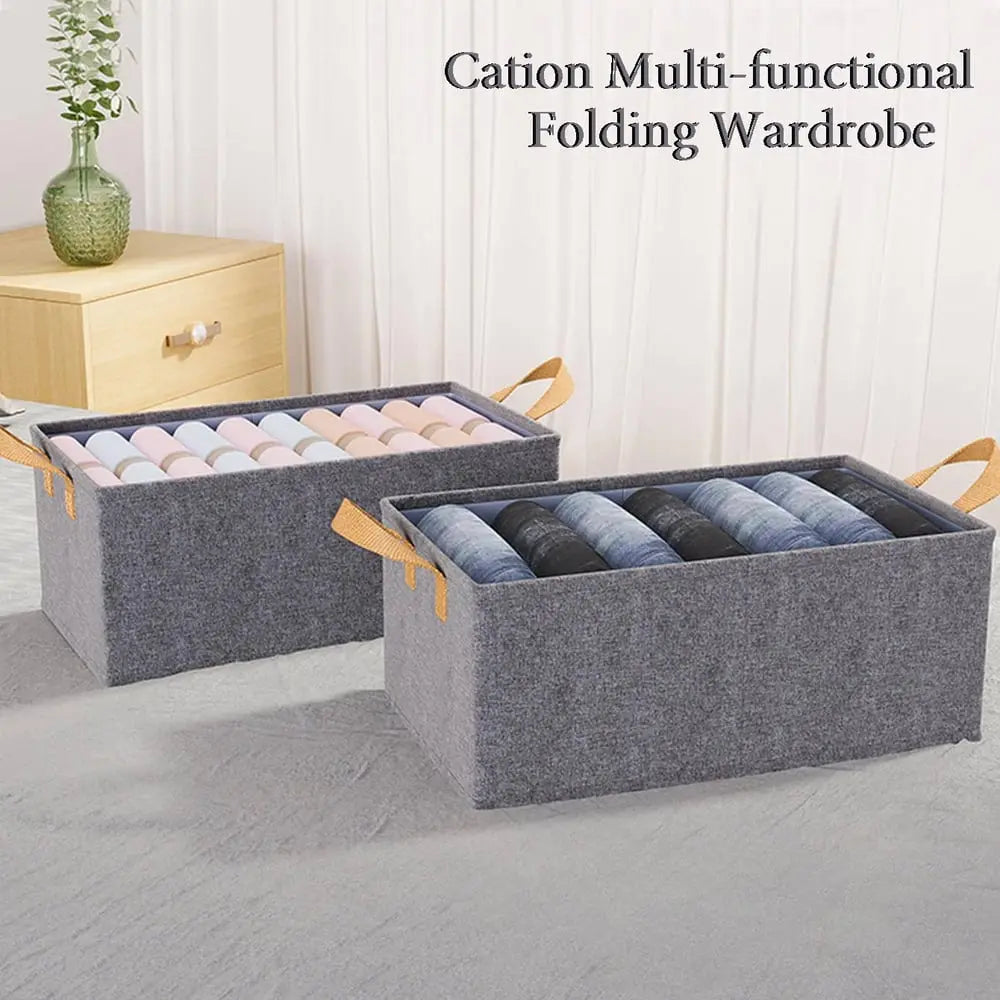 Practical Folding Wardrobe with High Load Capacity – Breathable & Moisture-Resistant