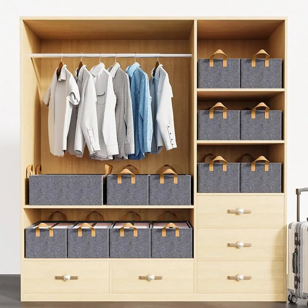 Practical Folding Wardrobe with High Load Capacity – Breathable & Moisture-Resistant