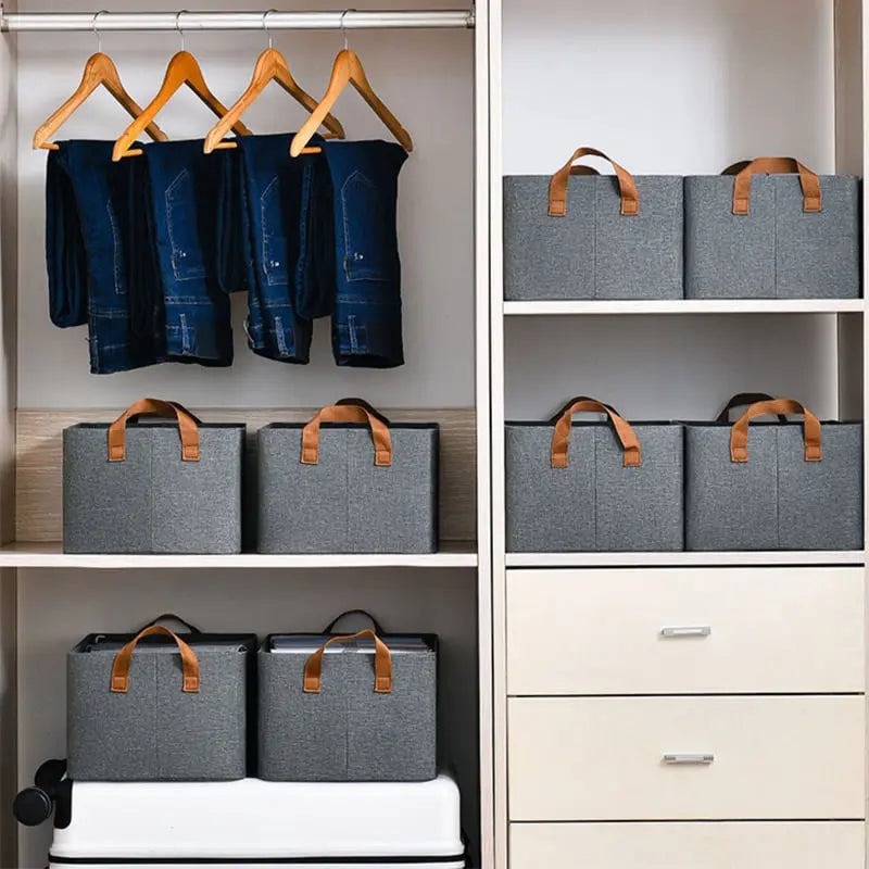 Practical Folding Wardrobe with High Load Capacity – Breathable & Moisture-Resistant