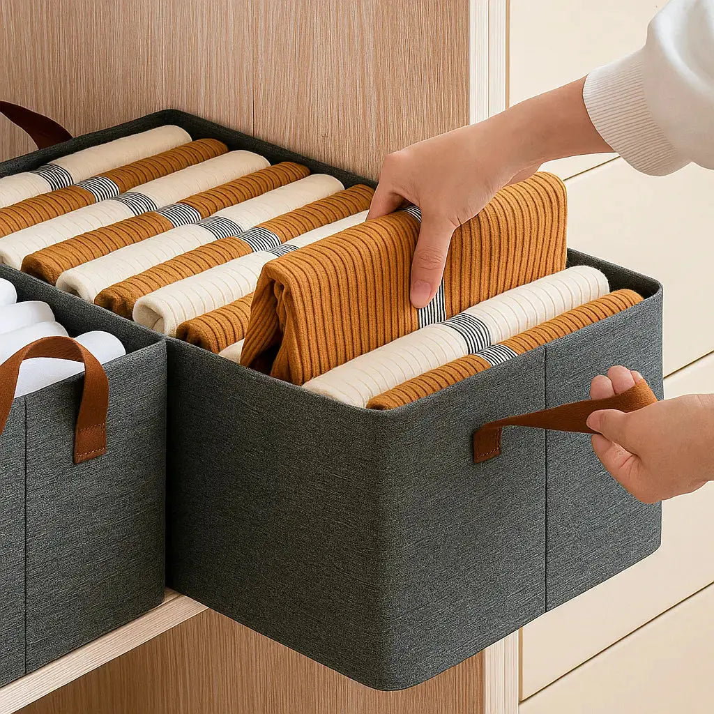 Practical Folding Wardrobe with High Load Capacity – Breathable & Moisture-Resistant