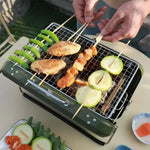 Mobiler Faltgrill aus Edelstahl für unvergessliche Grillmomente