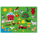 FeltFarm - Interaktives Filzspielbrett für Kinder