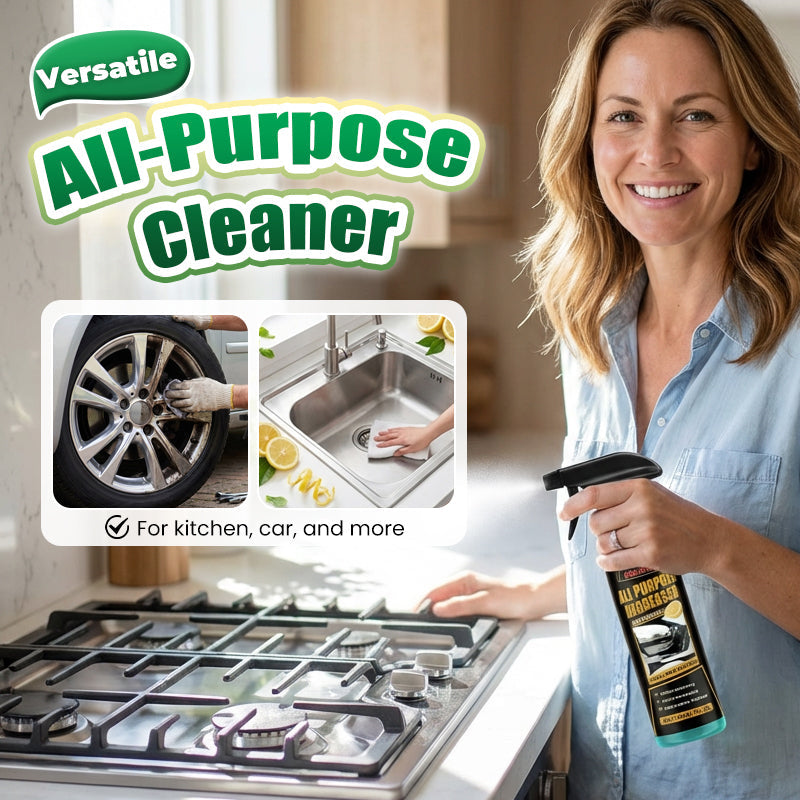 Grease Remover | Residue-Free | Quick Spray & Wipe | ClearShine