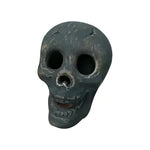 Creepy Elegance: Fireproof Skull Figurine for Your Decor