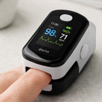 Praktisches Finger-Oximeter zur Blutsauerstoffmessung
