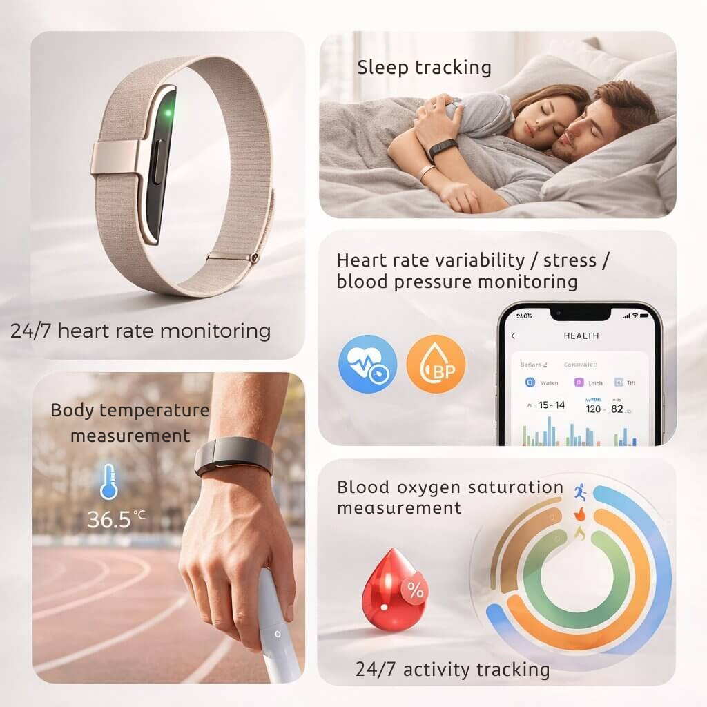 Smart Activity Monitor | Heart Rate, Blood Pressure and Sleep Analysis