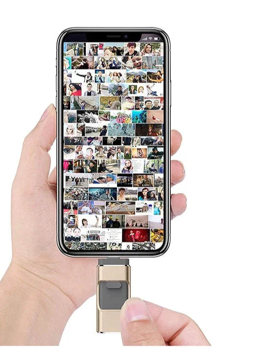 USB Speicherstick mit Multi-Anschluss für Smartphones