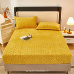 Gemütliches Fleece-Bettlaken-Set | Weich und warm mit Gratis-Kissenbezügen!