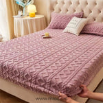 Gemütliches Fleece-Bettlaken-Set | Weich und warm mit Gratis-Kissenbezügen!