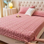Gemütliches Fleece-Bettlaken-Set | Weich und warm mit Gratis-Kissenbezügen!