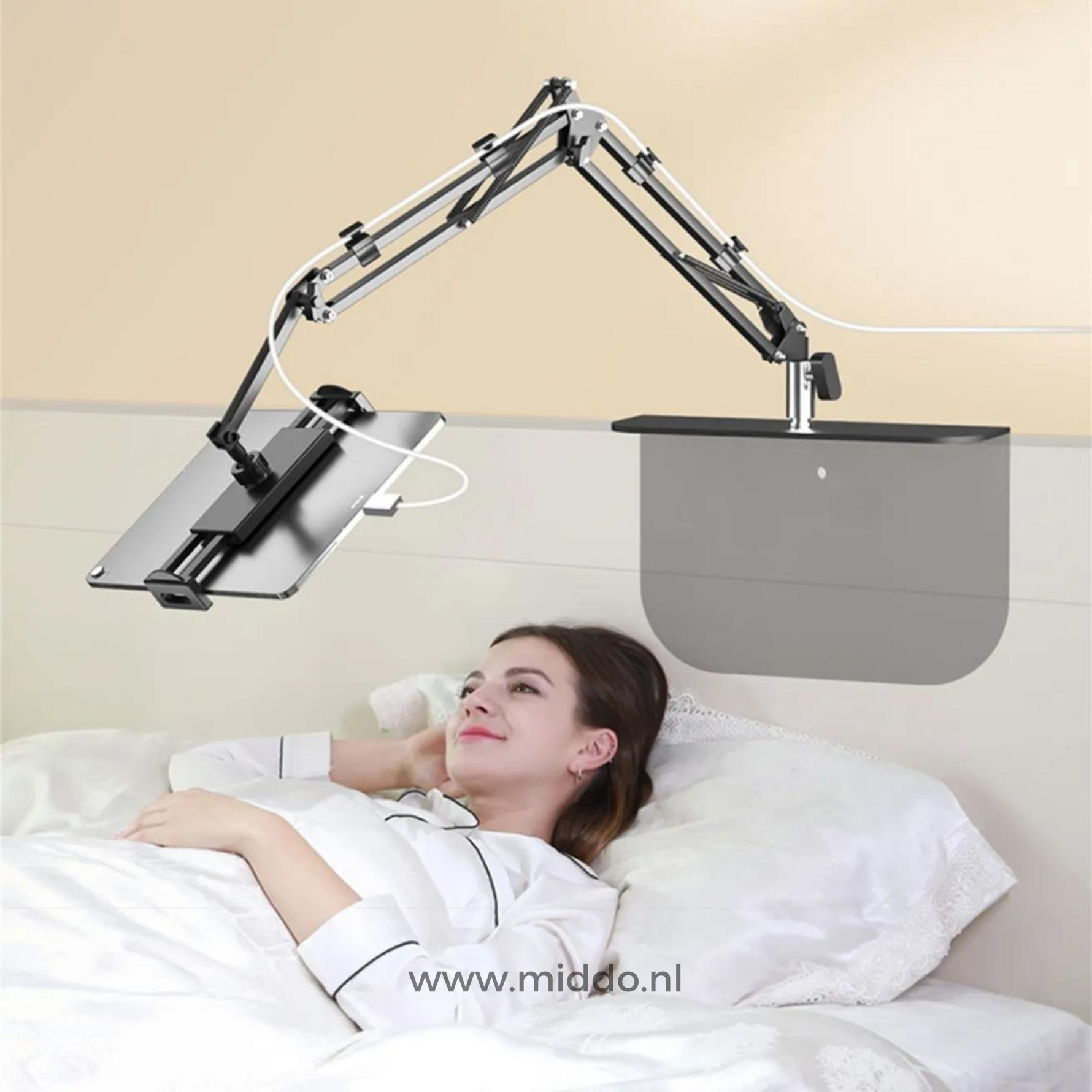 Ergonomischer Tablet- und Smartphone-Halter | Komfortabel Sitzen ohne Schmerzen