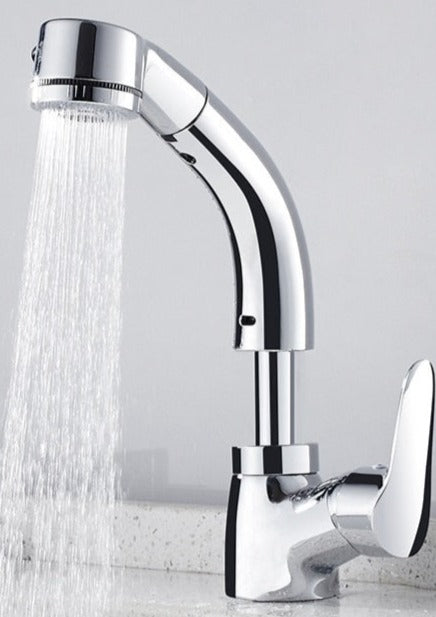Elegante Ausziehbare Badarmatur für Modernes Design