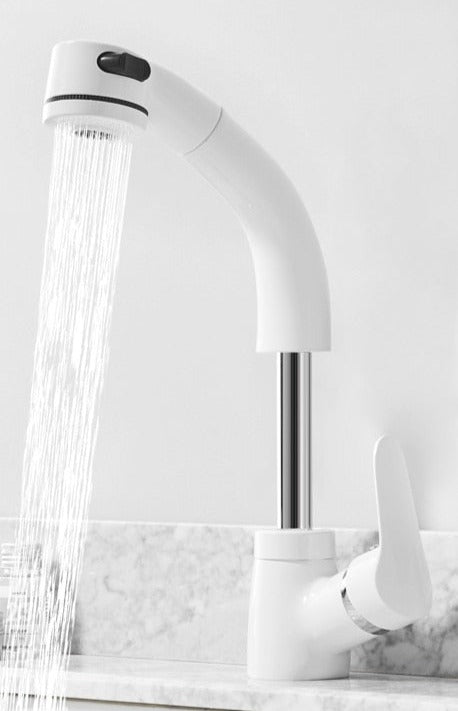 Elegante Ausziehbare Badarmatur für Modernes Design