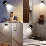 Kabellose Wandlampe mit Touchsteuerung und 360° Drehung