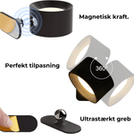 Kabellose Wandlampe mit Touchsteuerung und 360° Drehung