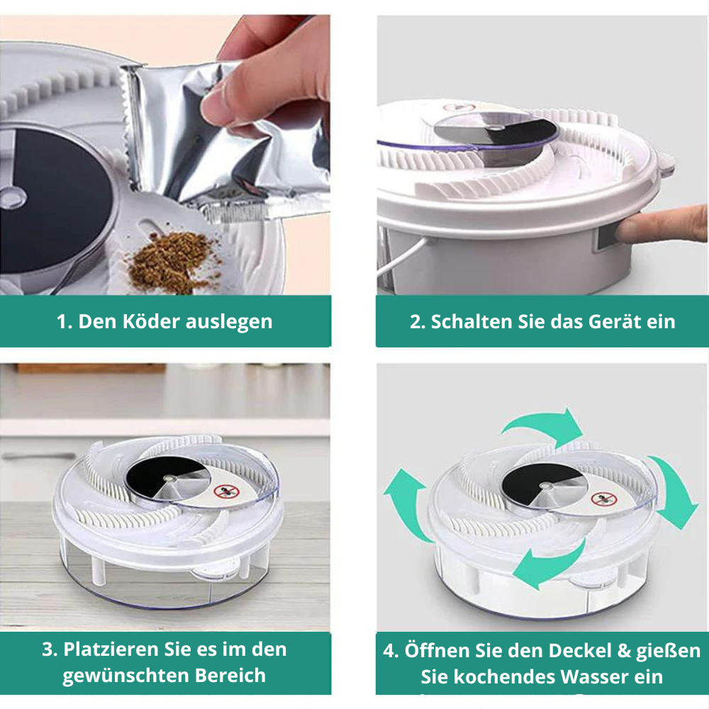 Geräuschlose Insektenfalle für ein entspanntes Zuhause