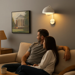 Elegant LED Wall Lamp with Floral Motif – Energy-Efficient Lighting for a Relaxing Ambiance