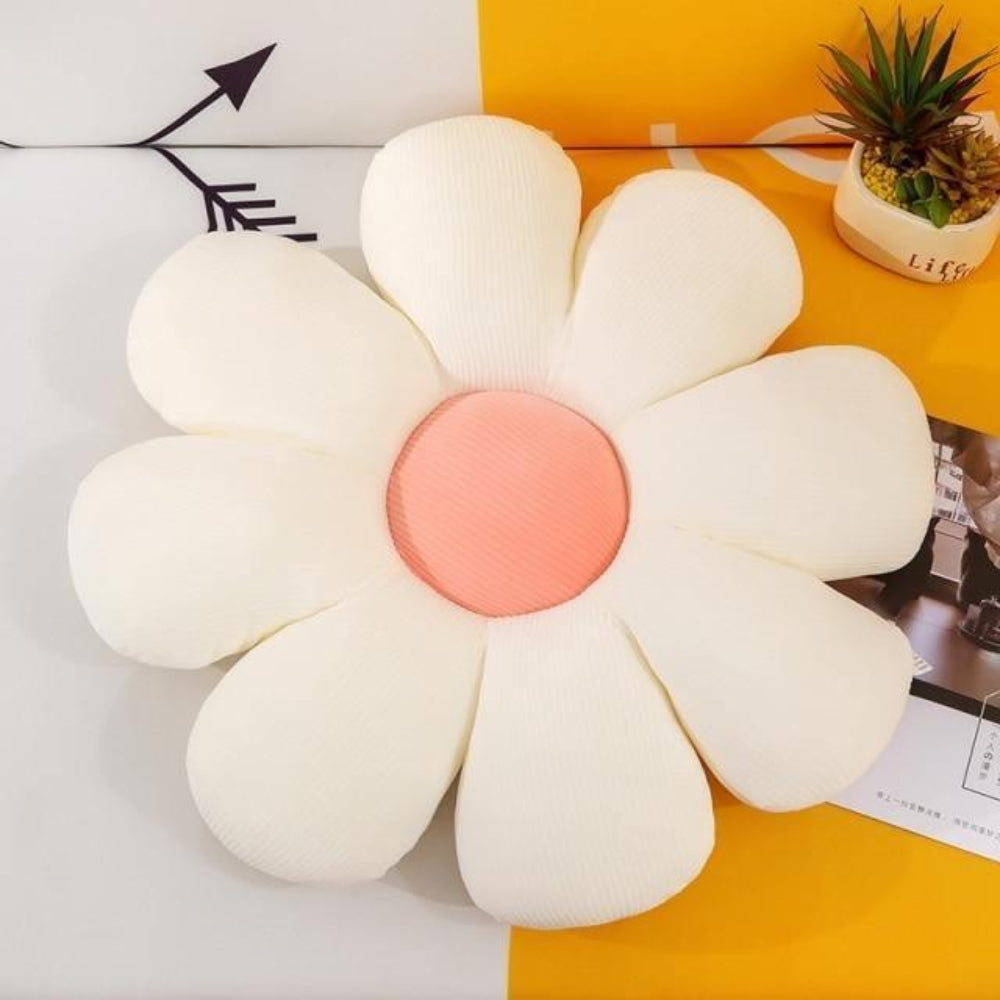 Blütenförmiges Dekokissen – Weiches Akzentkissen für Ihr Zuhause
