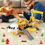 Creative Aircraft and Vehicle Playset for Kids