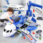 Creative Aircraft and Vehicle Playset for Kids
