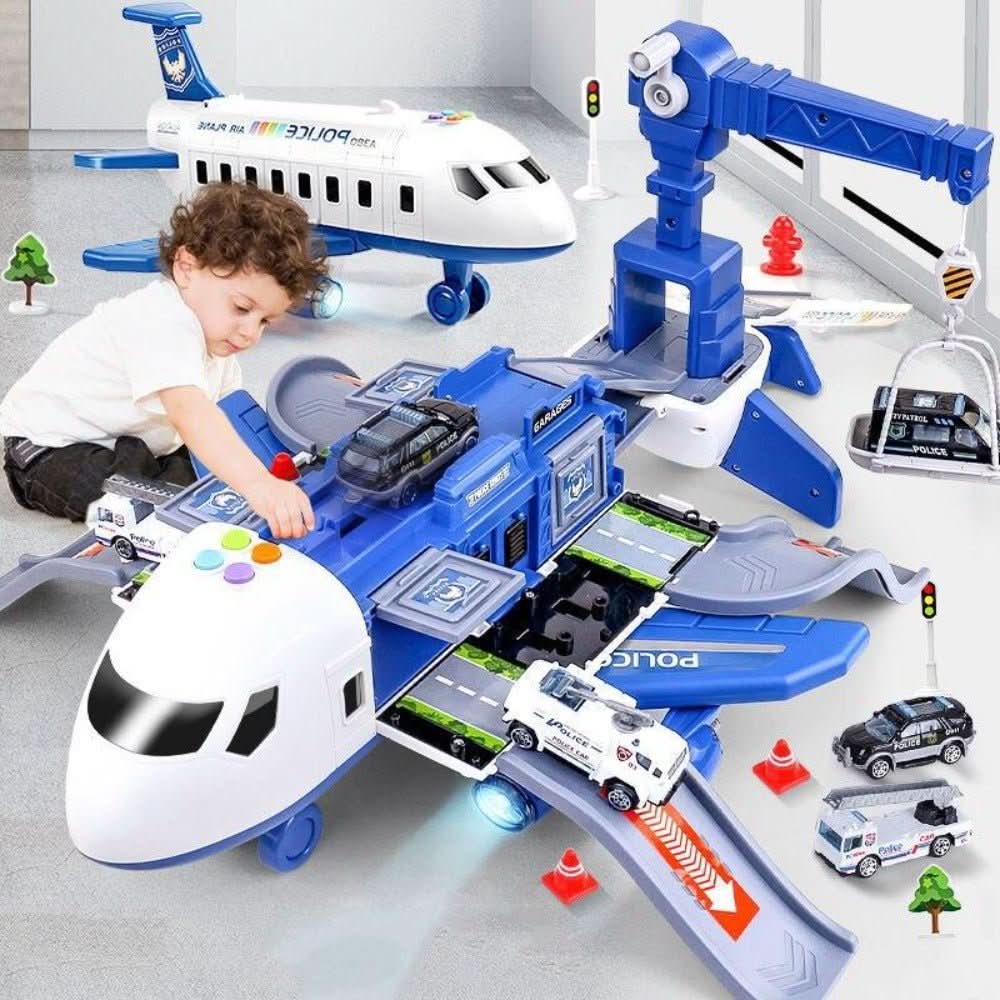Creative Aircraft and Vehicle Playset for Kids