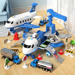 Creative Aircraft and Vehicle Playset for Kids