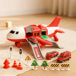 Creative Aircraft and Vehicle Playset for Kids