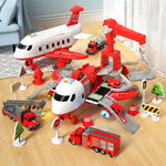 Creative Aircraft and Vehicle Playset for Kids
